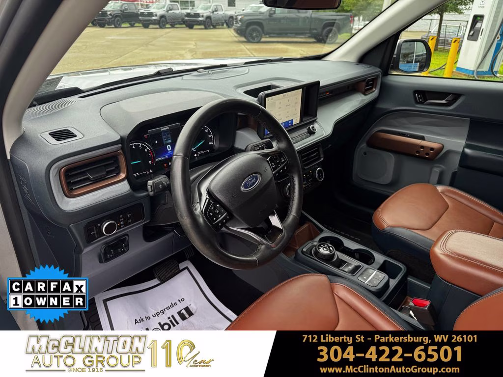 2023 Iconic Silver Metallic Ford Maverick Lariat AWD Truck