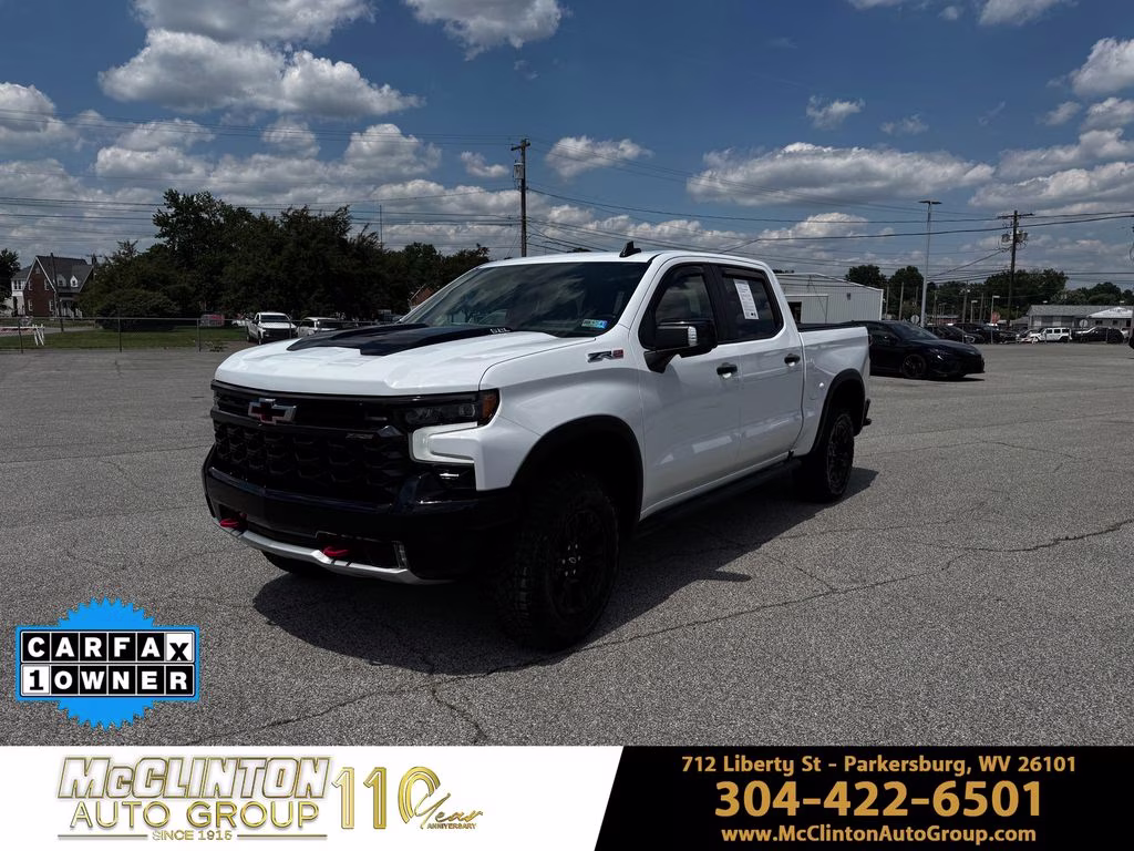 2023 Summit White Chevrolet Silverado 1500 ZR2 4X4 Truck
