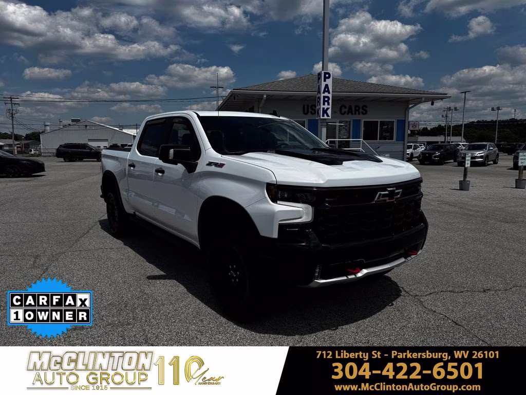 2023 Summit White Chevrolet Silverado 1500 ZR2 4X4 Truck