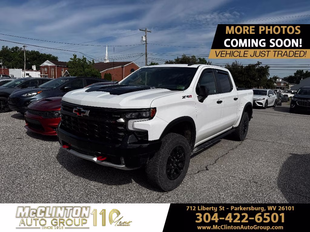 2023 Summit White Chevrolet Silverado 1500 ZR2 4X4 Truck
