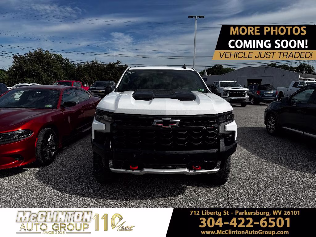 2023 Summit White Chevrolet Silverado 1500 ZR2 4X4 Truck