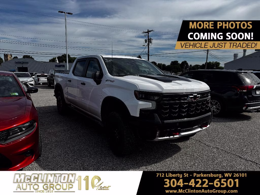 2023 Summit White Chevrolet Silverado 1500 ZR2 4X4 Truck