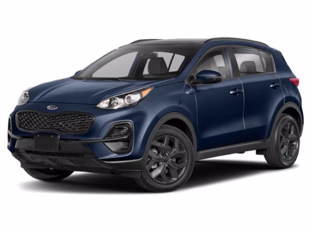 2022 Blue Kia Sportage S AWD Crossover