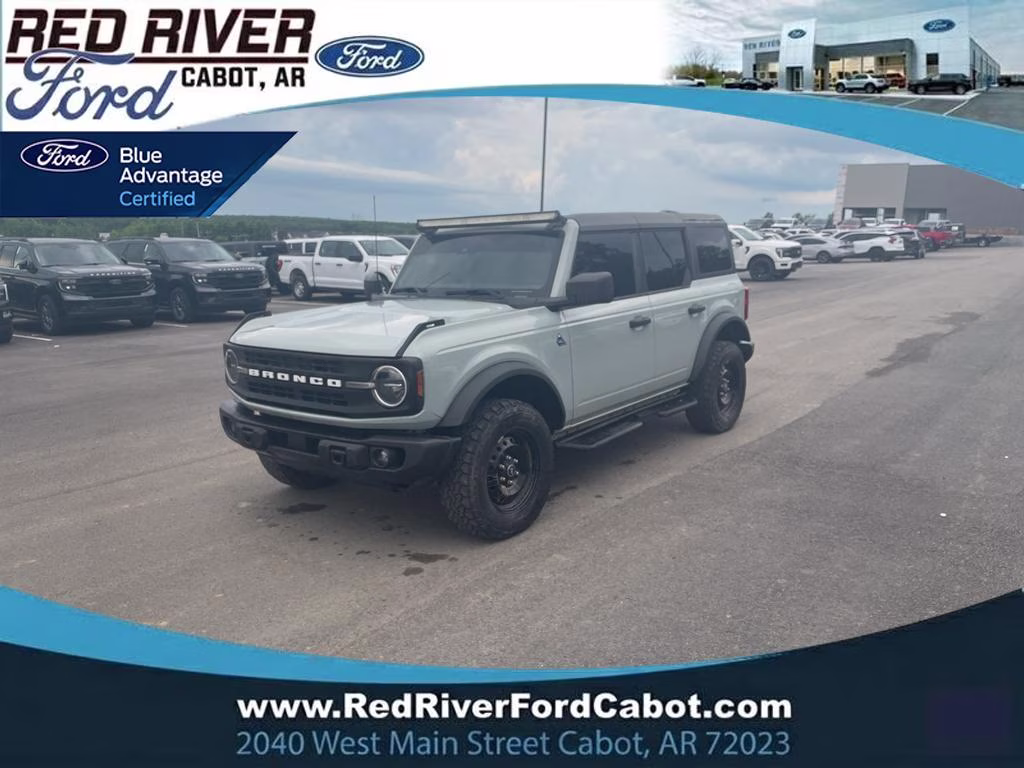 2022 Cactus Gray Ford Bronco Black Diamond 4X4 SUV