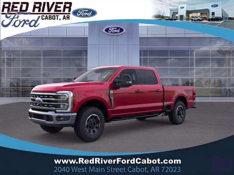 2026 Ruby Red Metallic Tinted Clearcoat Ford Super Duty F-250 SRW XLT 4X4 Truck