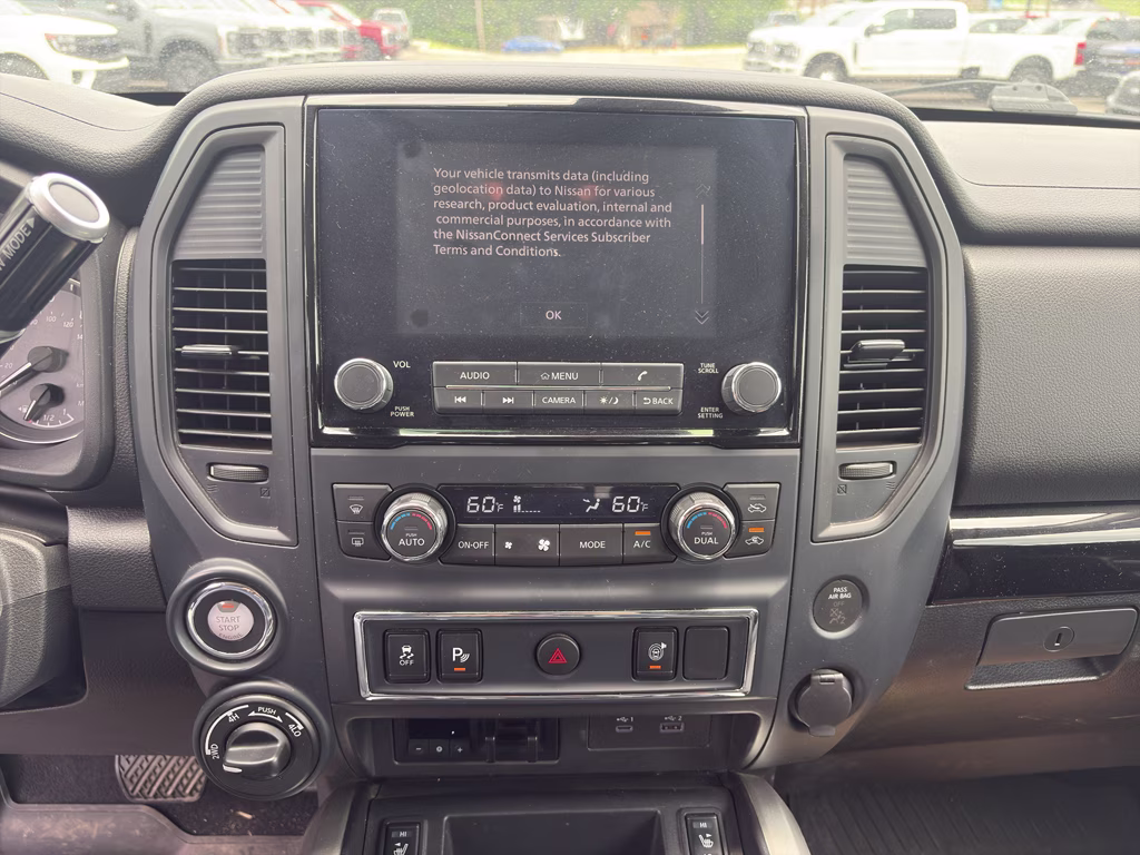2024 Gun Metallic Nissan Titan SV 4X4 Truck