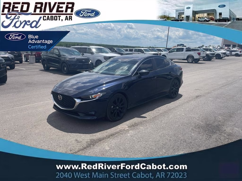 2025 Deep Crystal Blue Mica Mazda Mazda3 2.5 S Select Sport FWD Sedan