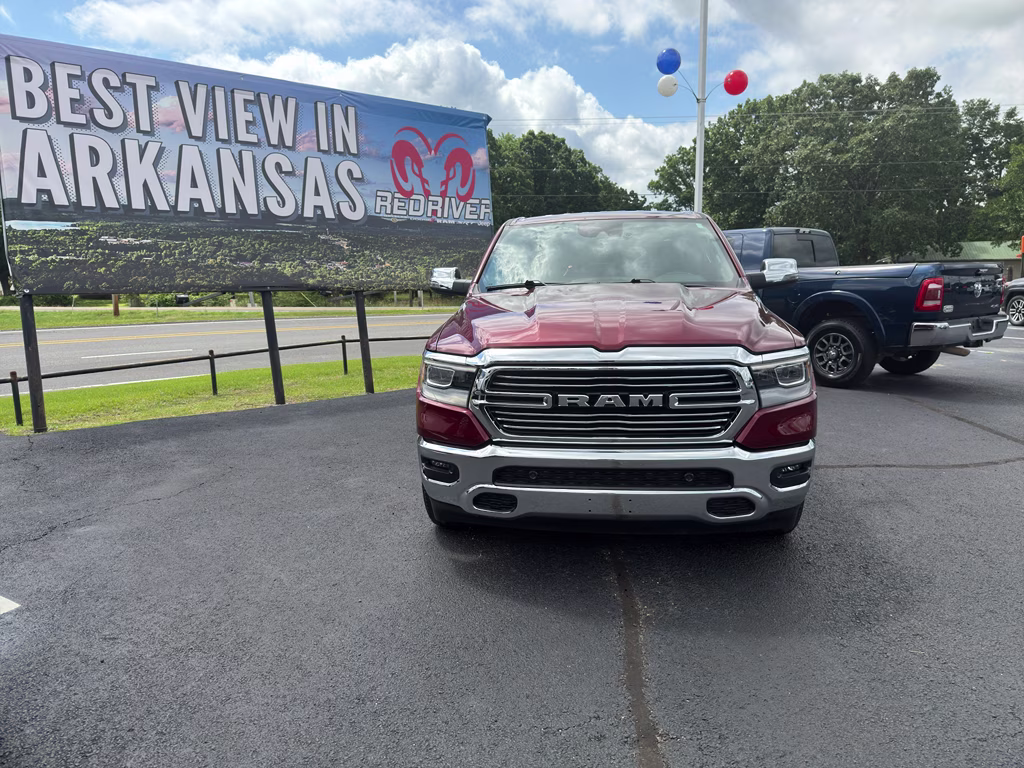 2023 Delmonico Red Pearlcoat Ram 1500 Laramie RWD Truck