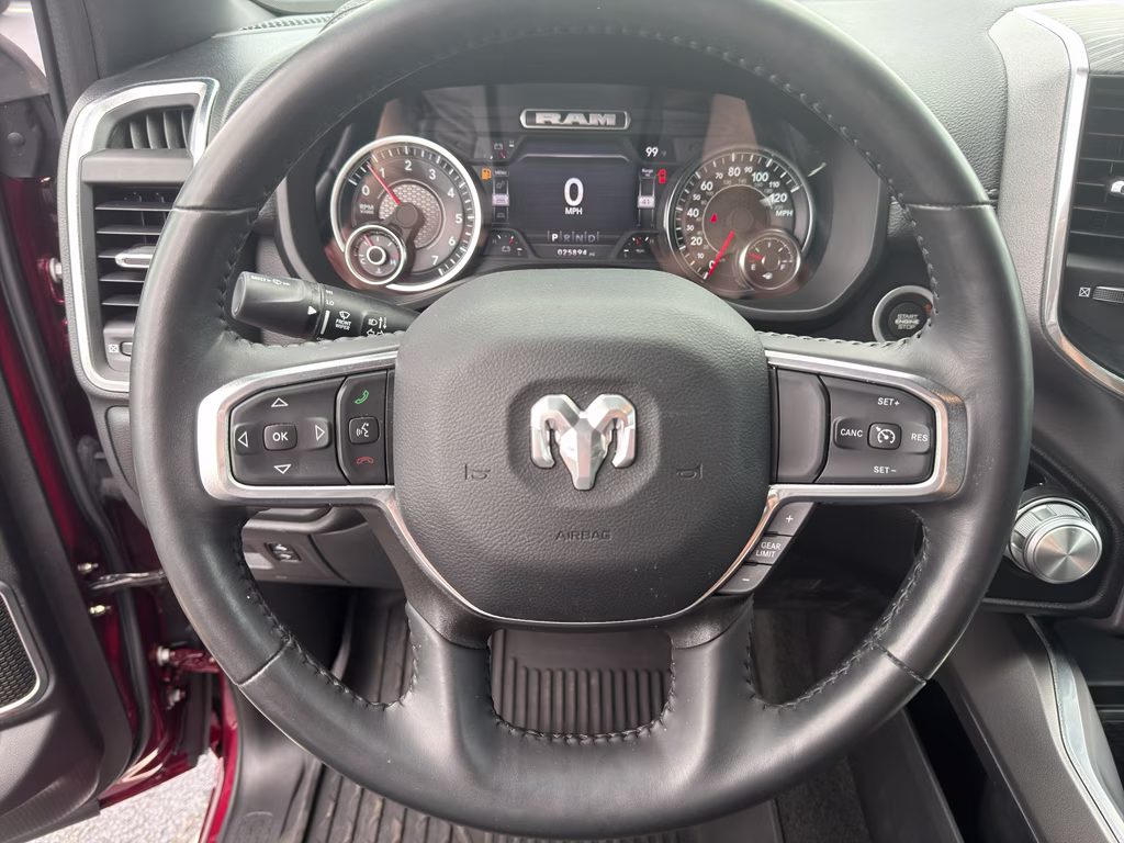 2023 Delmonico Red Pearlcoat Ram 1500 Laramie RWD Truck