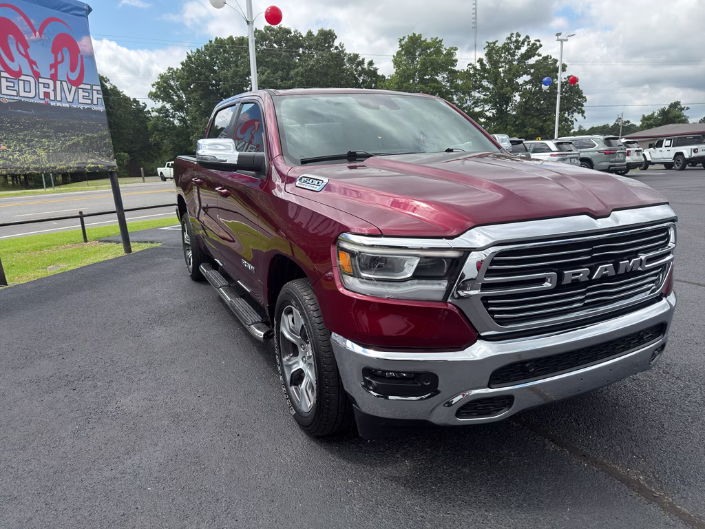 2023 Delmonico Red Pearlcoat Ram 1500 Laramie RWD Truck