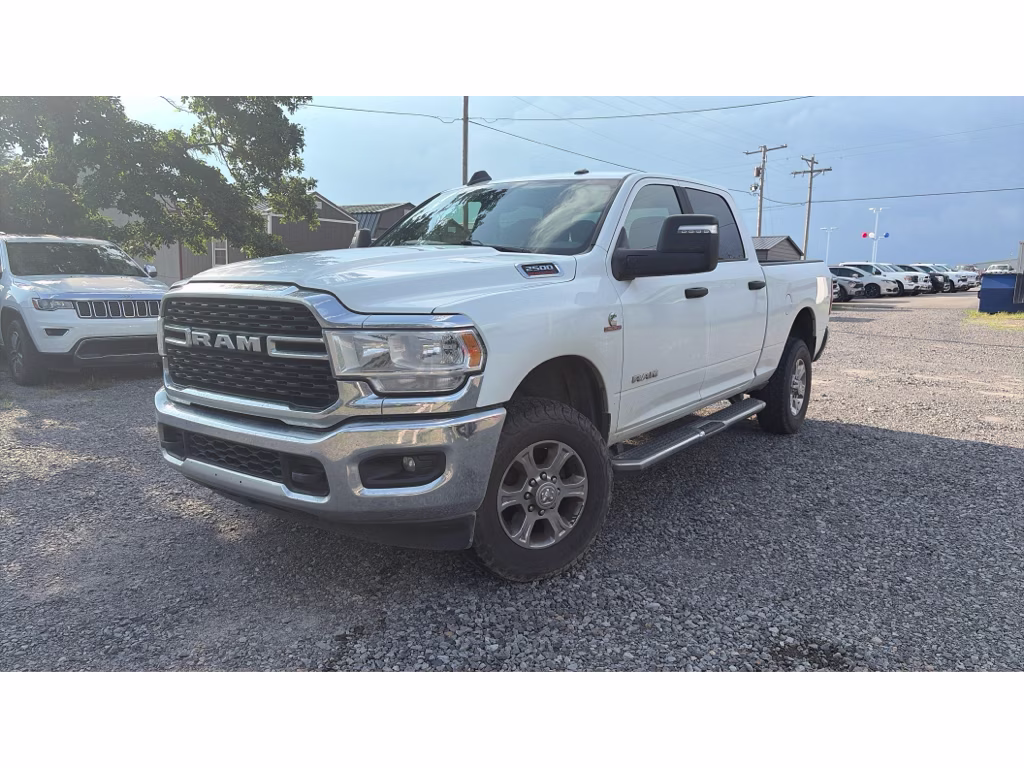 2024 Bright White Clearcoat Ram 2500 Big Horn 4X4 Truck