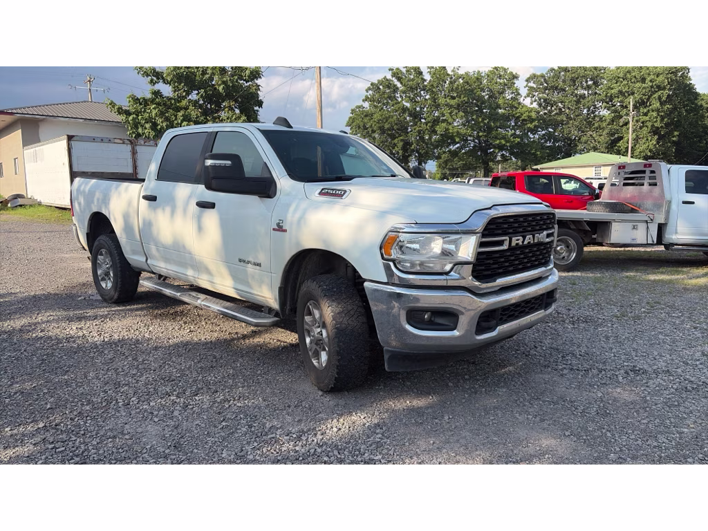 2024 Bright White Clearcoat Ram 2500 Big Horn 4X4 Truck
