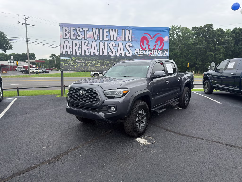 2022 Magnetic Gray Metallic Toyota Tacoma TRD Off Road 4X4 Truck
