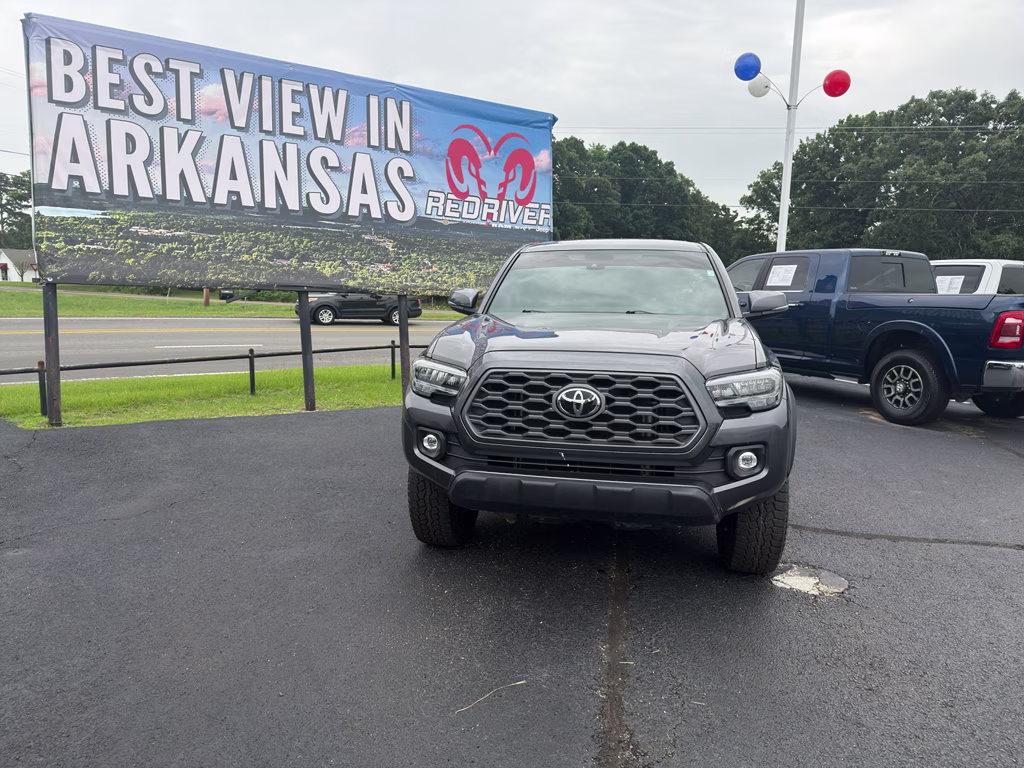 2022 Magnetic Gray Metallic Toyota Tacoma TRD Off Road 4X4 Truck