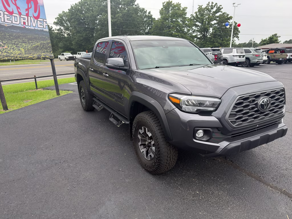 2022 Magnetic Gray Metallic Toyota Tacoma TRD Off Road 4X4 Truck