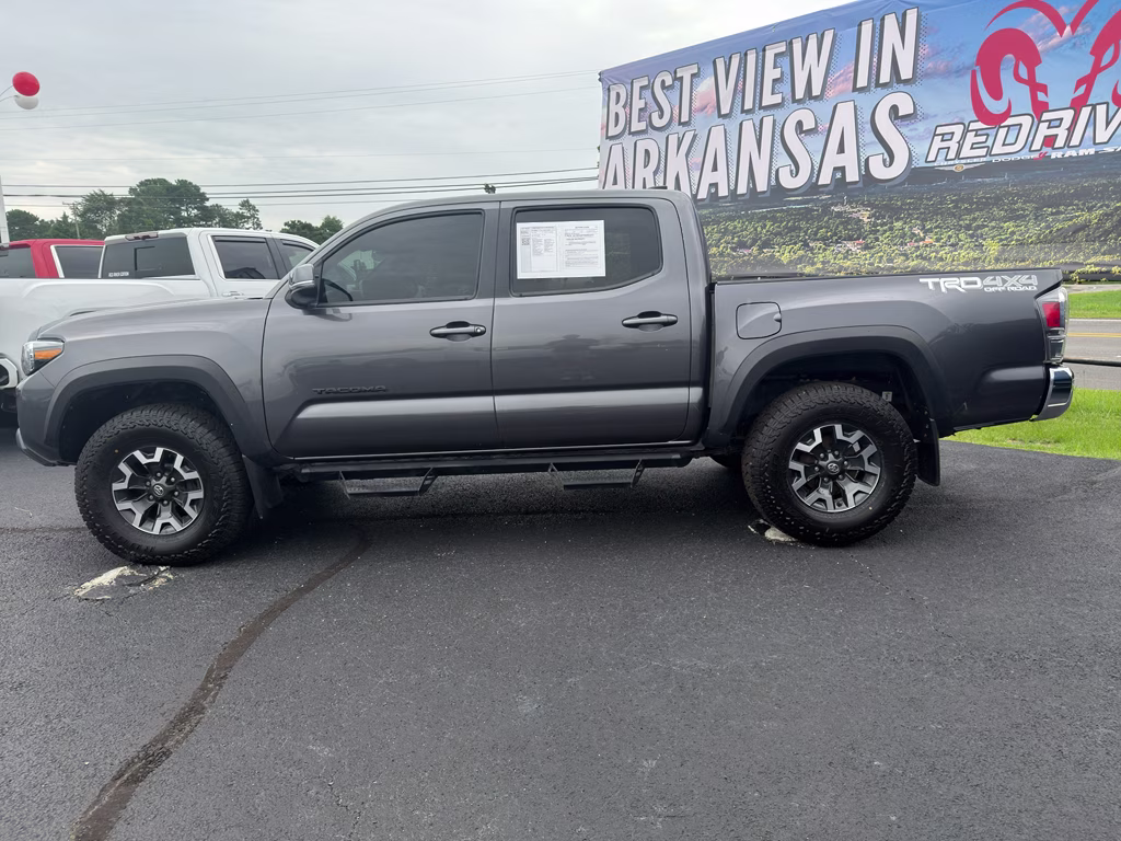 2022 Magnetic Gray Metallic Toyota Tacoma TRD Off Road 4X4 Truck