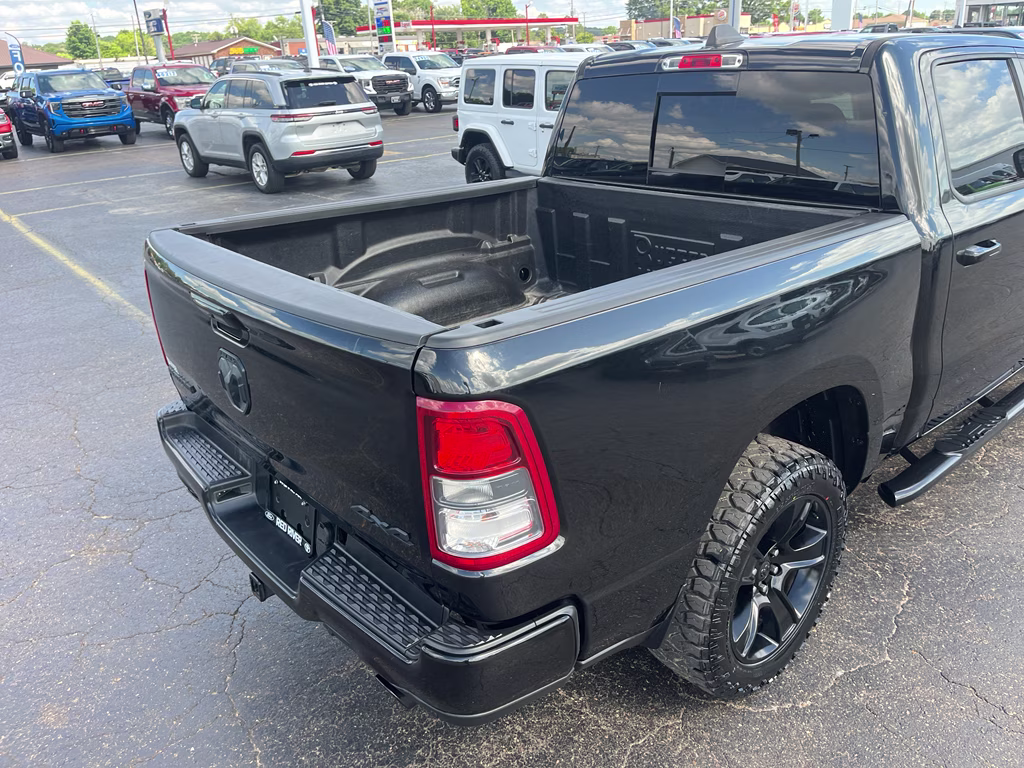 2020 Diamond Black Crystal Pearlcoat Ram 1500 Big Horn 4X4 Truck