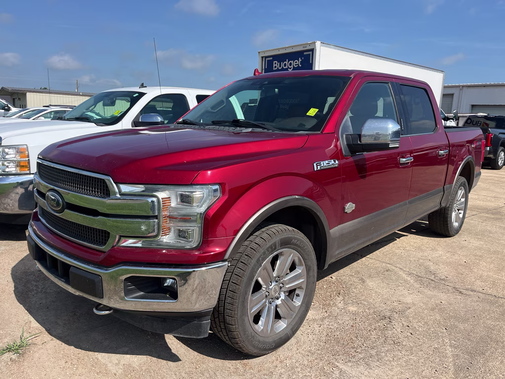 2018 Ruby Red Metallic Tinted Clearcoat Ford F-150 King Ranch 4X4 Truck