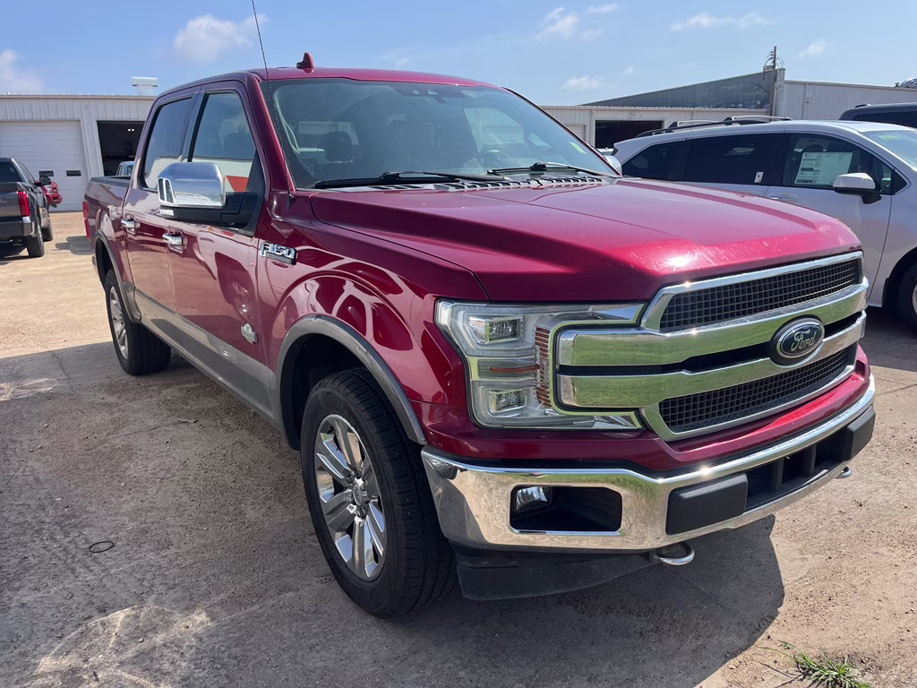 2018 Ruby Red Metallic Tinted Clearcoat Ford F-150 King Ranch 4X4 Truck