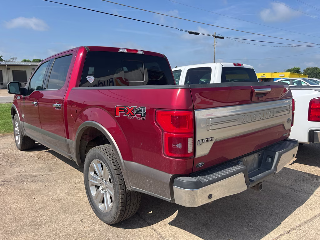 2018 Ruby Red Metallic Tinted Clearcoat Ford F-150 King Ranch 4X4 Truck