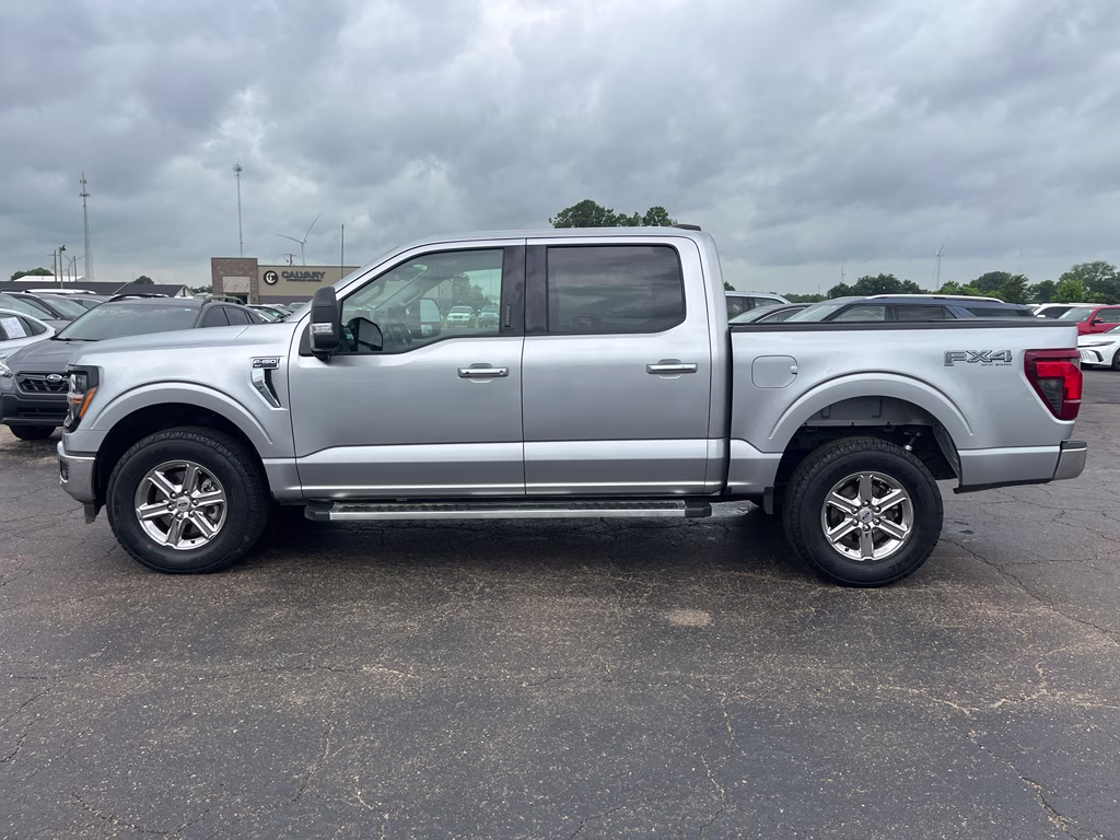 2024 Iconic Silver Metallic Ford F-150 XLT 4X4 Truck