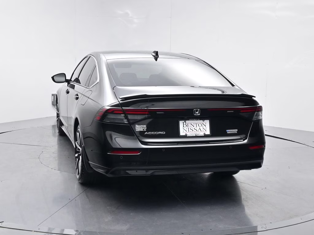 2025 Black Honda Accord Hybrid Touring FWD Sedan