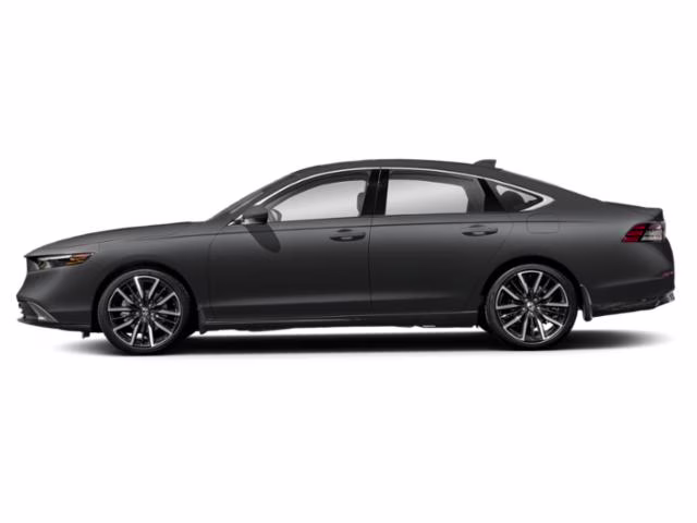2025 Black Honda Accord Hybrid Touring FWD Sedan