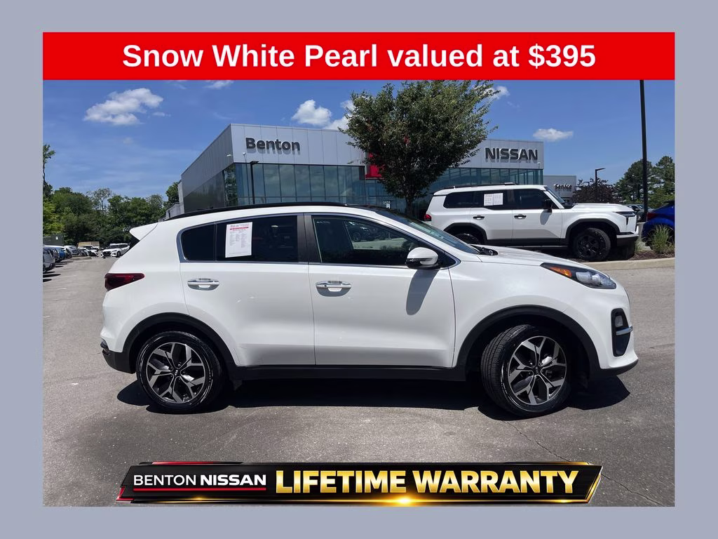 2022 Snow White Pearl Kia Sportage EX FWD SUV