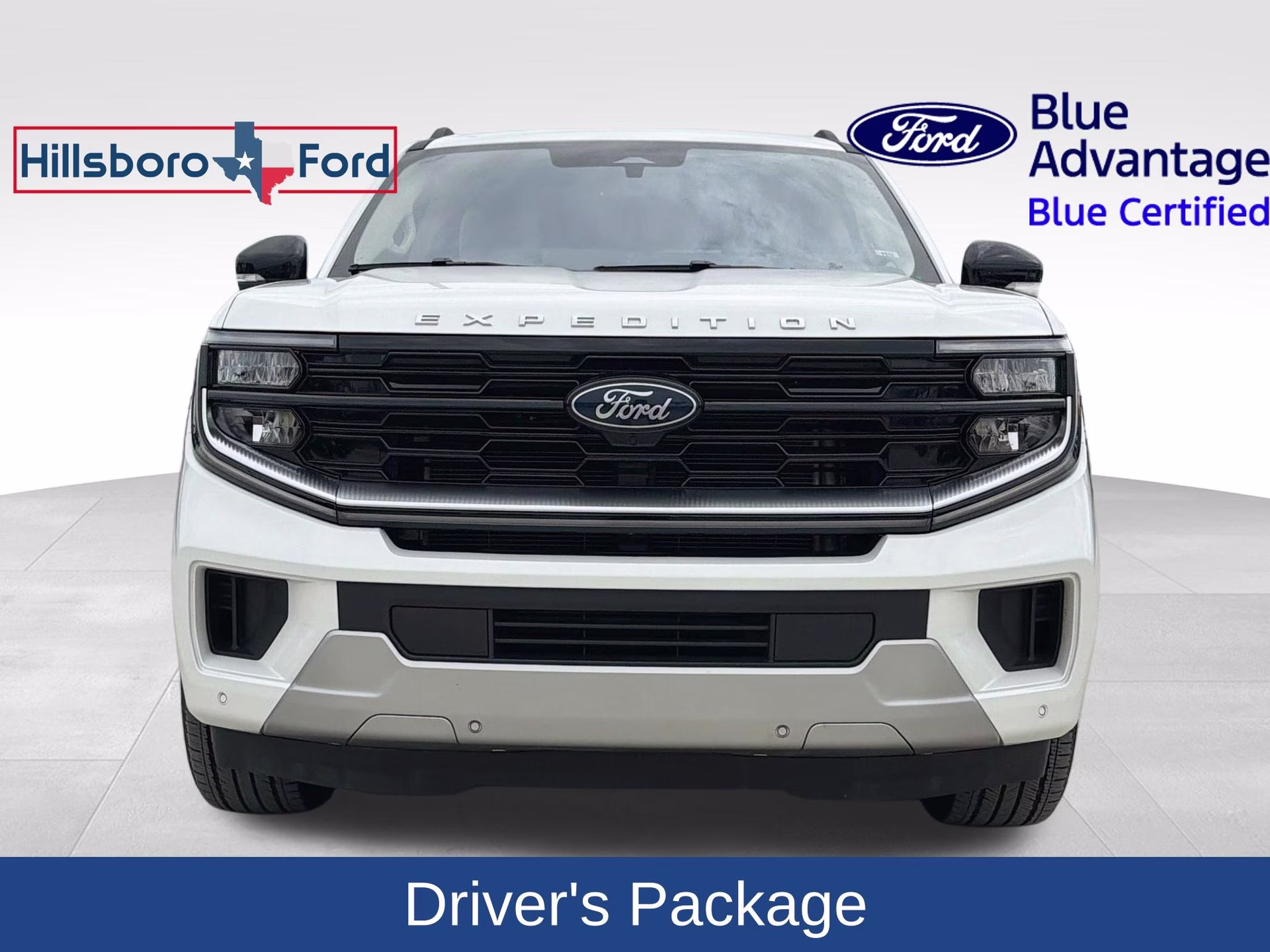 2025 Star White Metallic Tri-Coat Ford Expedition Max Platinum 4X4 SUV