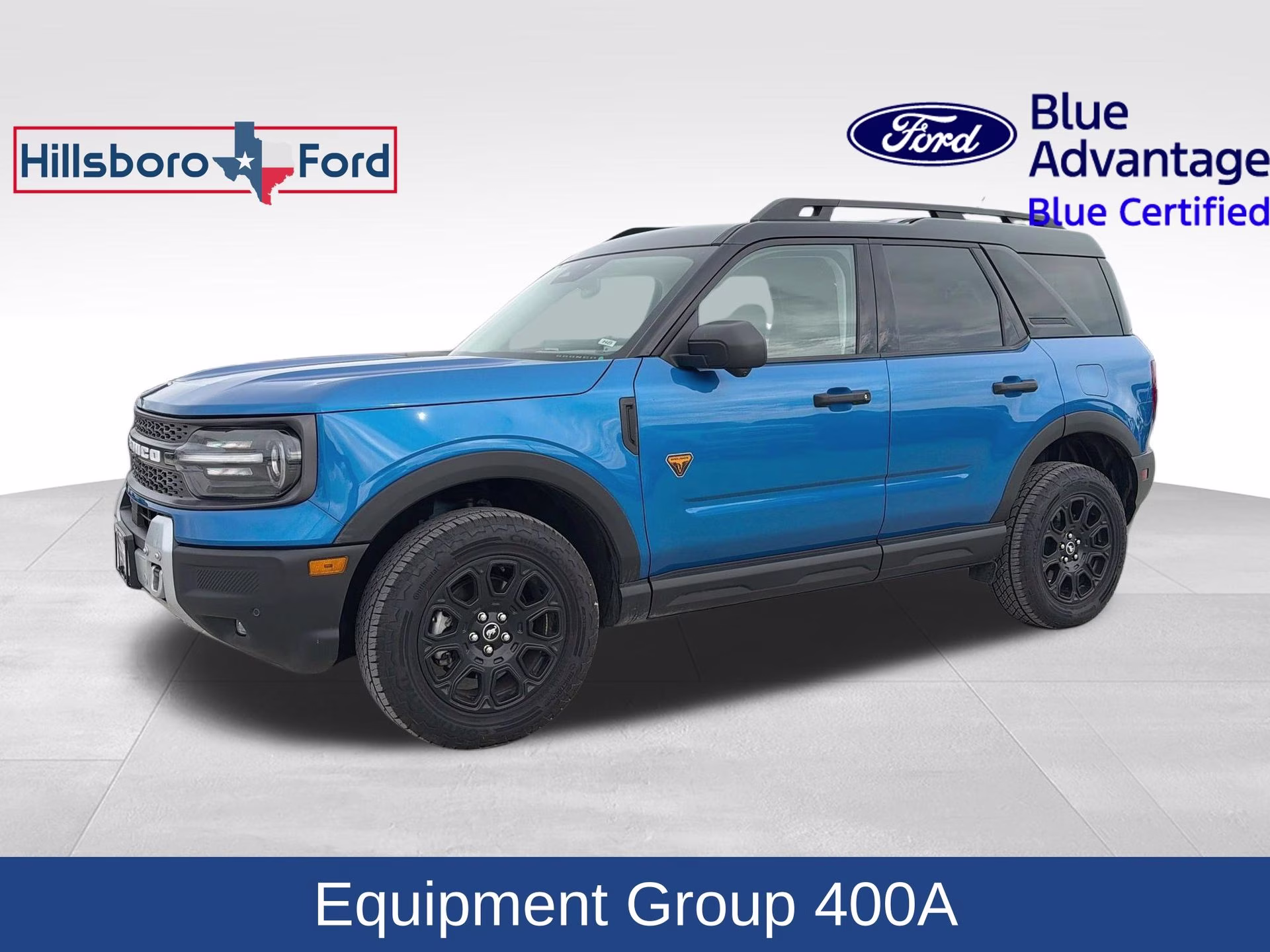 2025 Velocity Blue Metallic Ford Bronco Sport Badlands 4X4 SUV