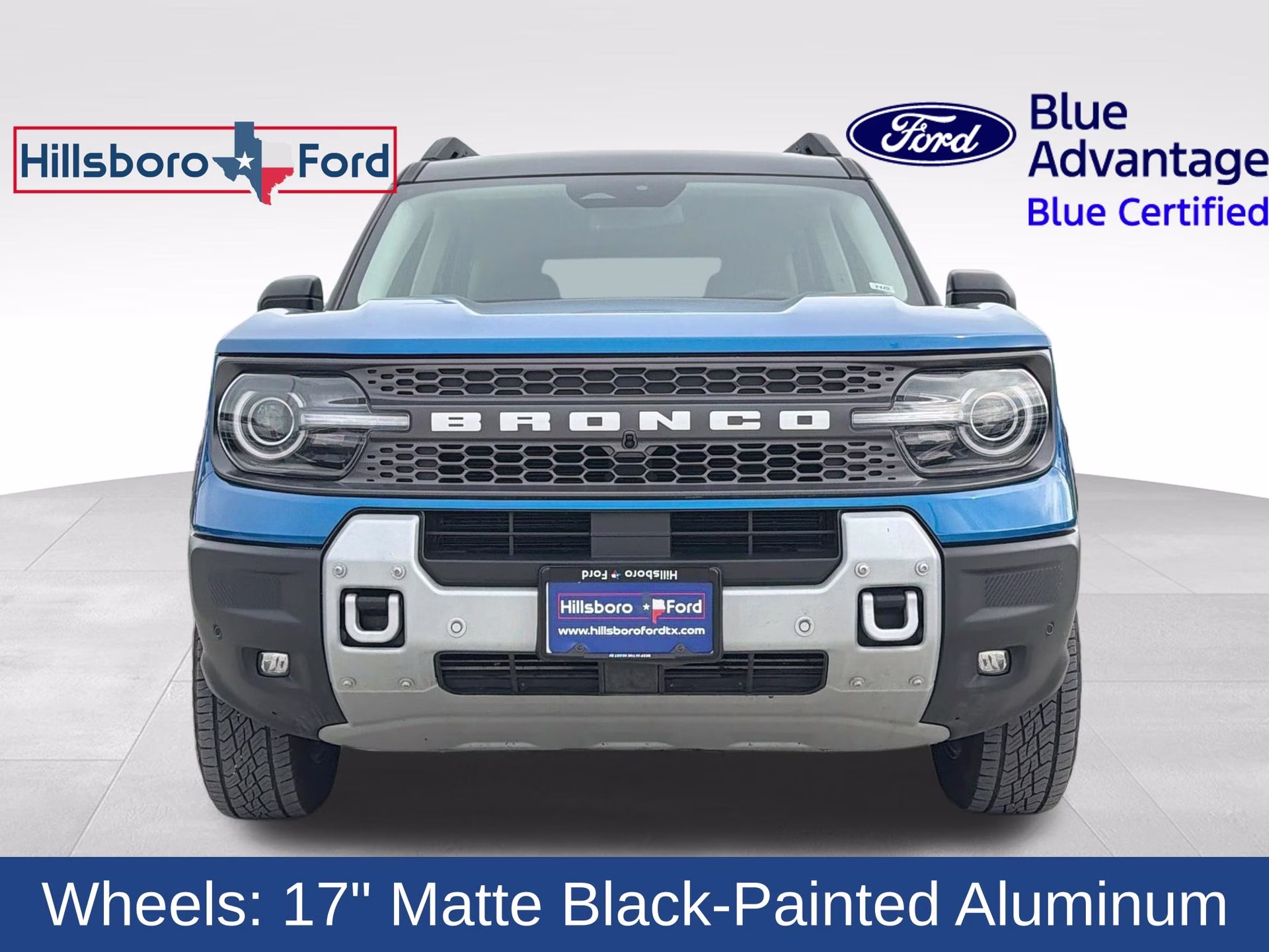 2025 Velocity Blue Metallic Ford Bronco Sport Badlands 4X4 SUV