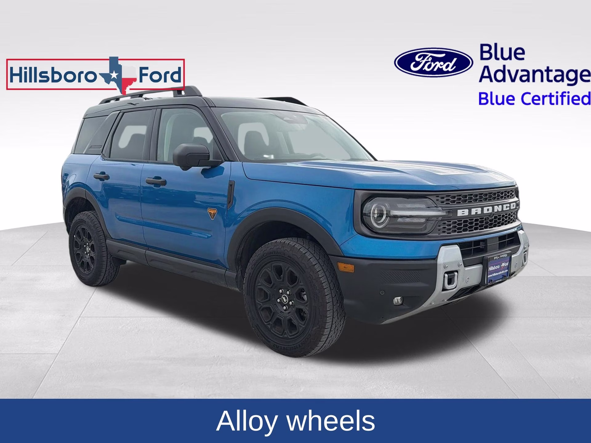 2025 Velocity Blue Metallic Ford Bronco Sport Badlands 4X4 SUV