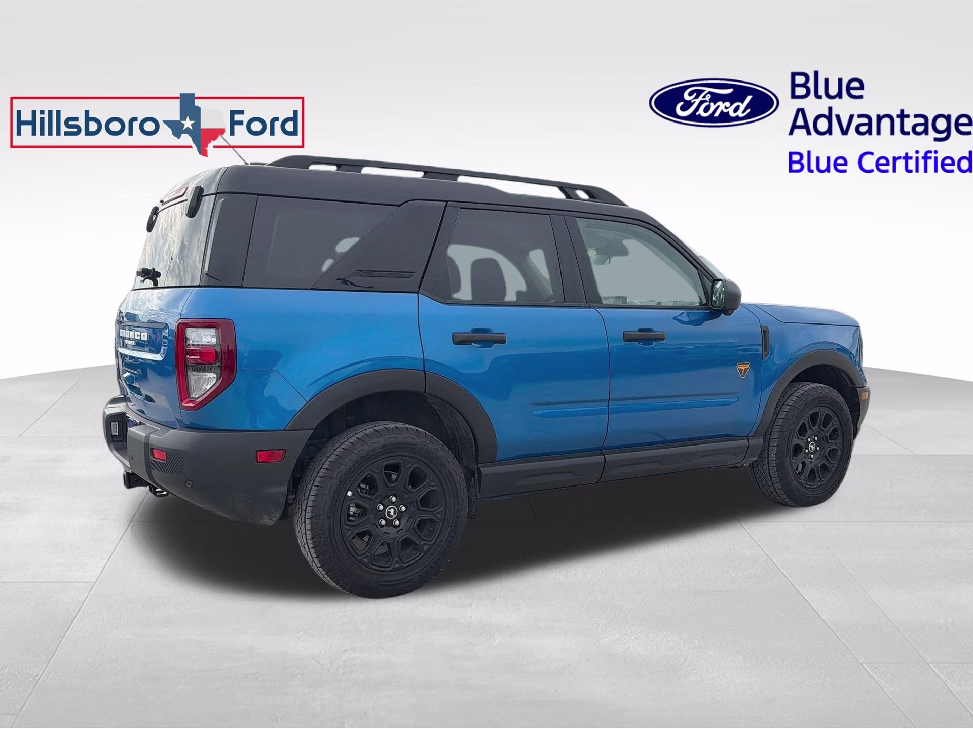 2025 Velocity Blue Metallic Ford Bronco Sport Badlands 4X4 SUV