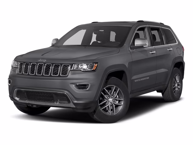 2017 Granite Crystal Metallic Clearcoat Jeep Grand Cherokee Limited 4X4 SUV