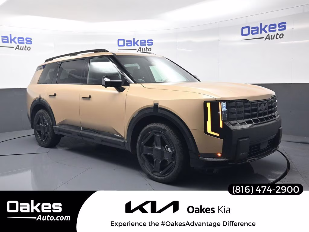 2027 Terrain Brown Matte Kia Telluride Hybrid X-Line SX AWD SUV