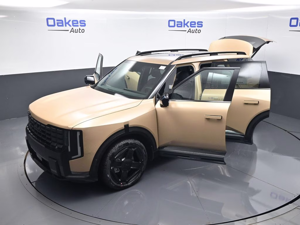 2027 Terrain Brown Matte Kia Telluride Hybrid X-Line SX AWD SUV