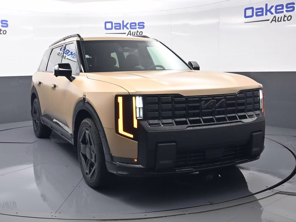 2027 Terrain Brown Matte Kia Telluride Hybrid X-Line SX AWD SUV