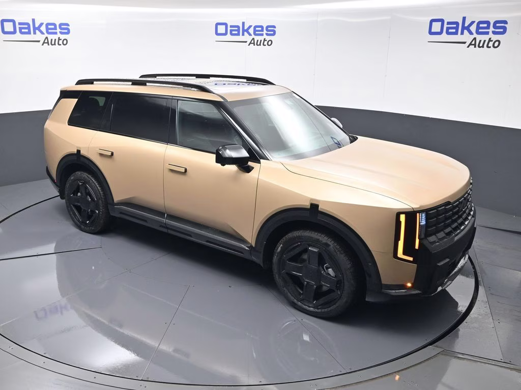 2027 Terrain Brown Matte Kia Telluride Hybrid X-Line SX AWD SUV