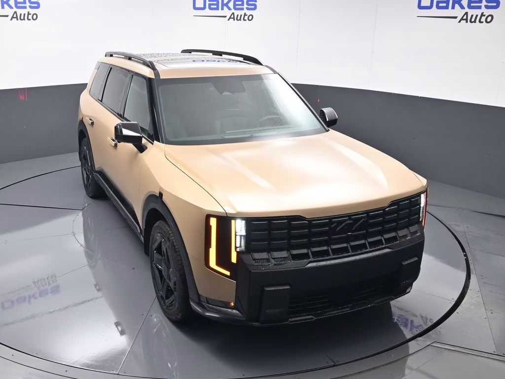 2027 Terrain Brown Matte Kia Telluride Hybrid X-Line SX AWD SUV
