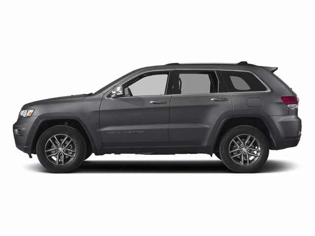2017 Granite Crystal Metallic Clearcoat Jeep Grand Cherokee Limited 4X4 SUV