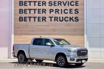 2025 Billet Silver Metallic Clearcoat Ram 1500 Laramie 4X4 Truck