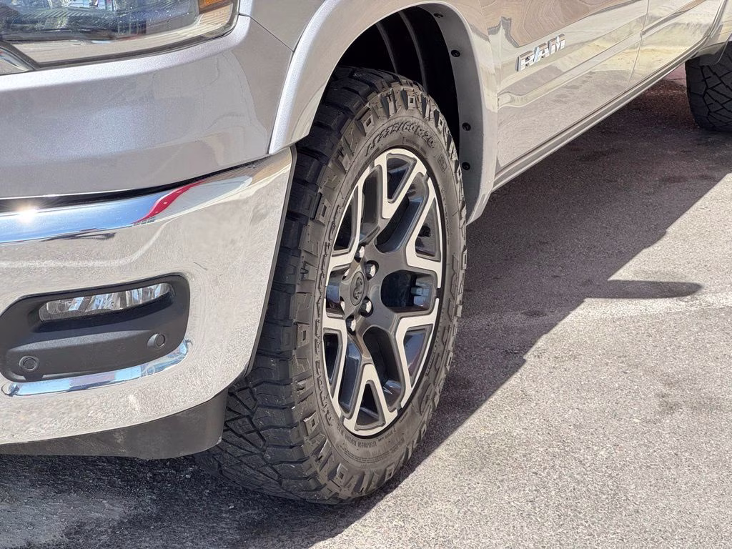 2025 Billet Silver Metallic Clearcoat Ram 1500 Laramie 4X4 Truck