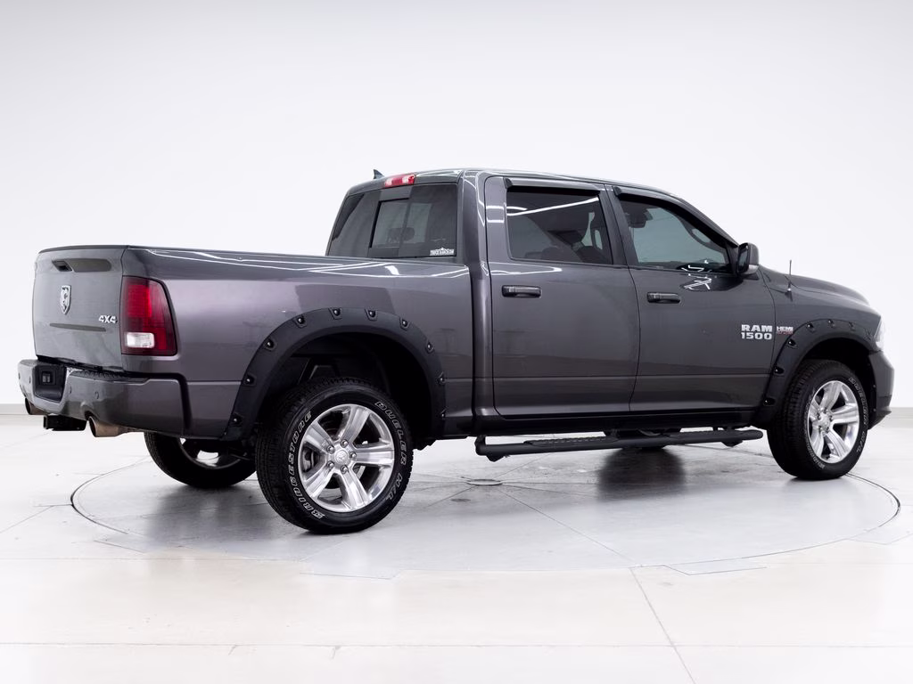 2018 Granite Crystal Metallic Clearcoat Ram 1500 Sport 4X4 Truck