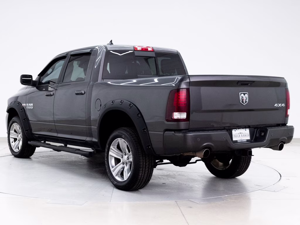 2018 Granite Crystal Metallic Clearcoat Ram 1500 Sport 4X4 Truck