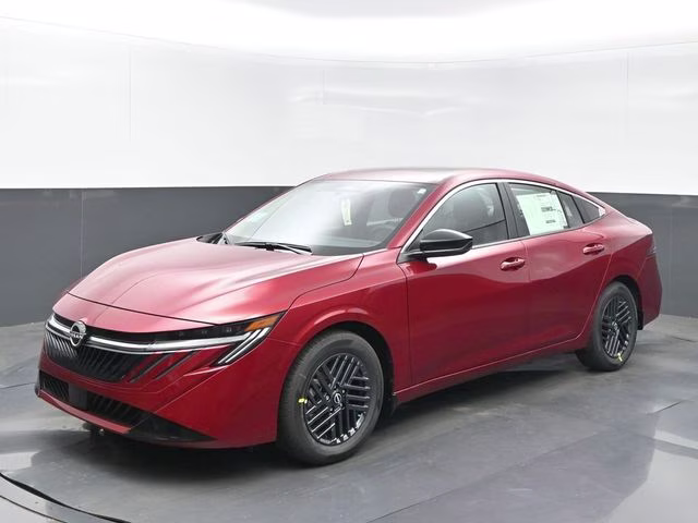 2026 Scarlet Ember Tintcoat Nissan Sentra SV FWD Sedan