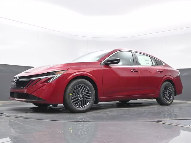 2026 Scarlet Ember Tintcoat Nissan Sentra SV FWD Sedan