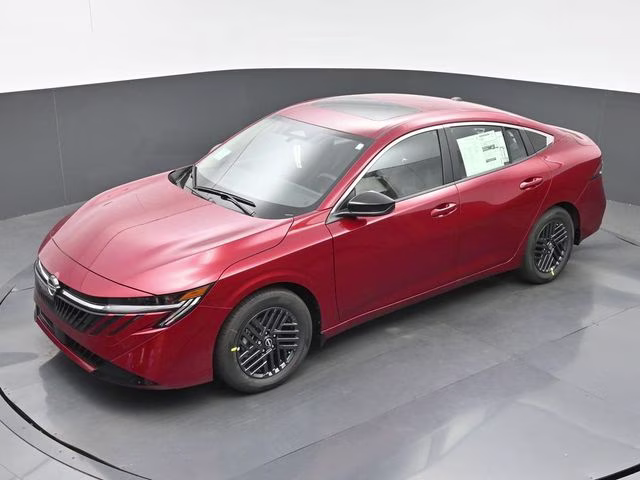 2026 Scarlet Ember Tintcoat Nissan Sentra SV FWD Sedan