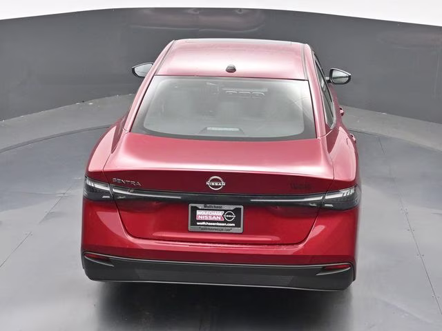 2026 Scarlet Ember Tintcoat Nissan Sentra SV FWD Sedan