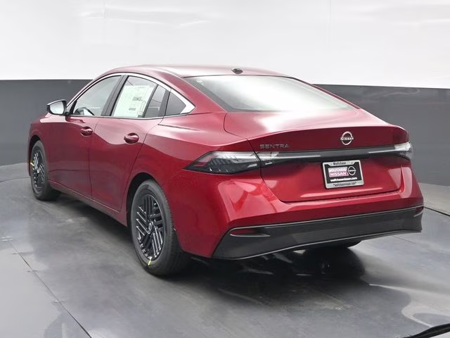 2026 Scarlet Ember Tintcoat Nissan Sentra SV FWD Sedan