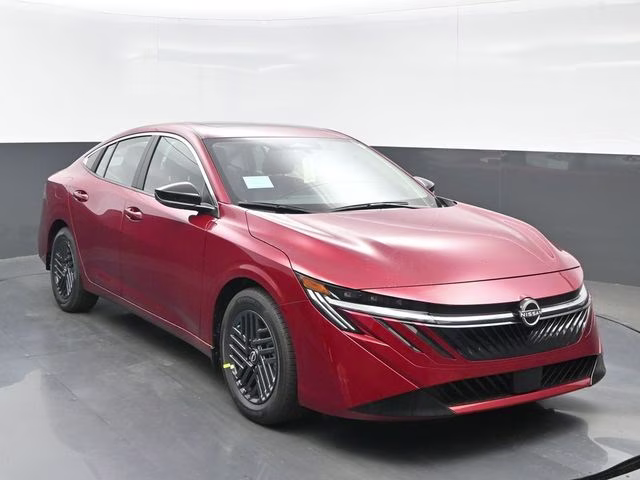 2026 Scarlet Ember Tintcoat Nissan Sentra SV FWD Sedan